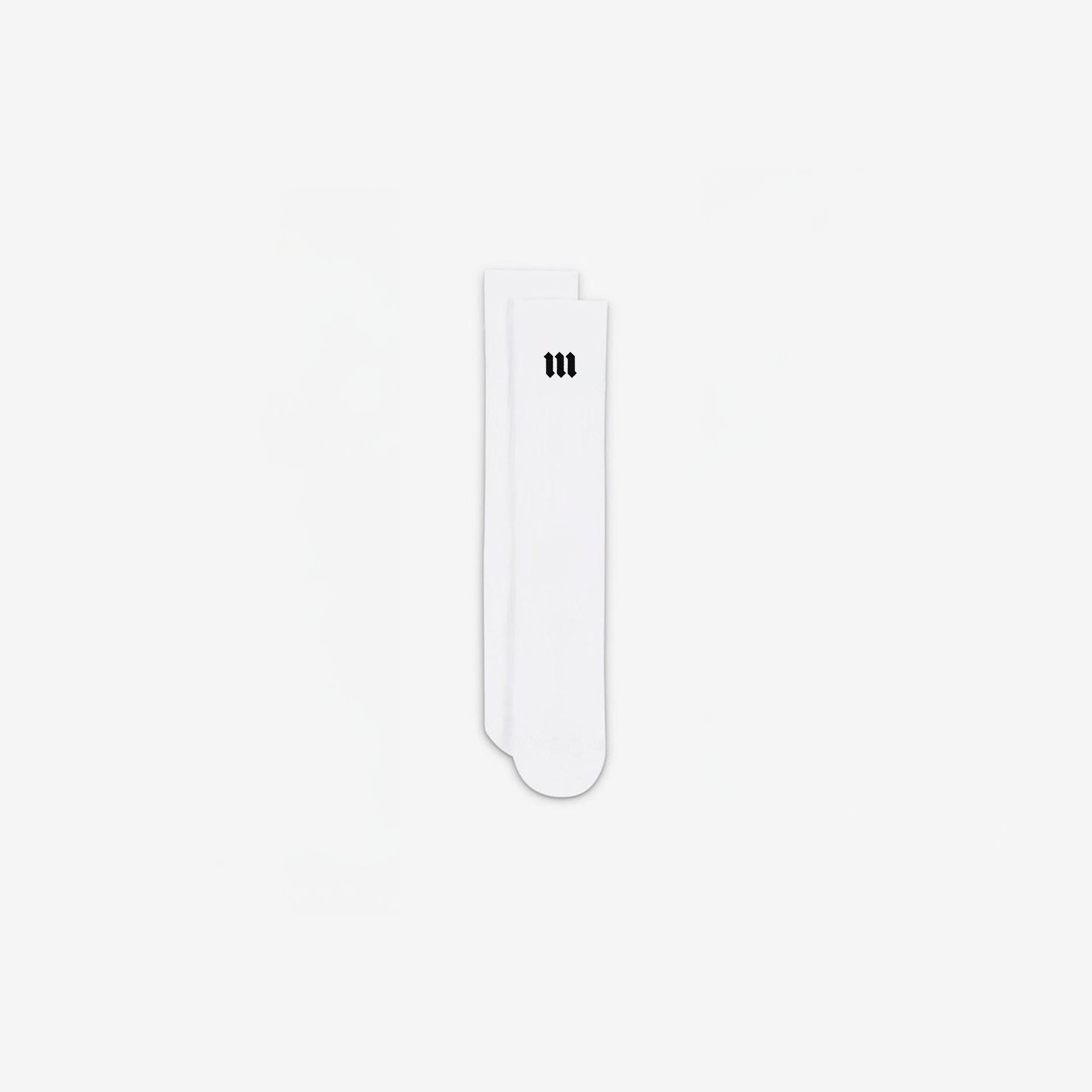 Meia Cano Alto  Mith Nation Branco