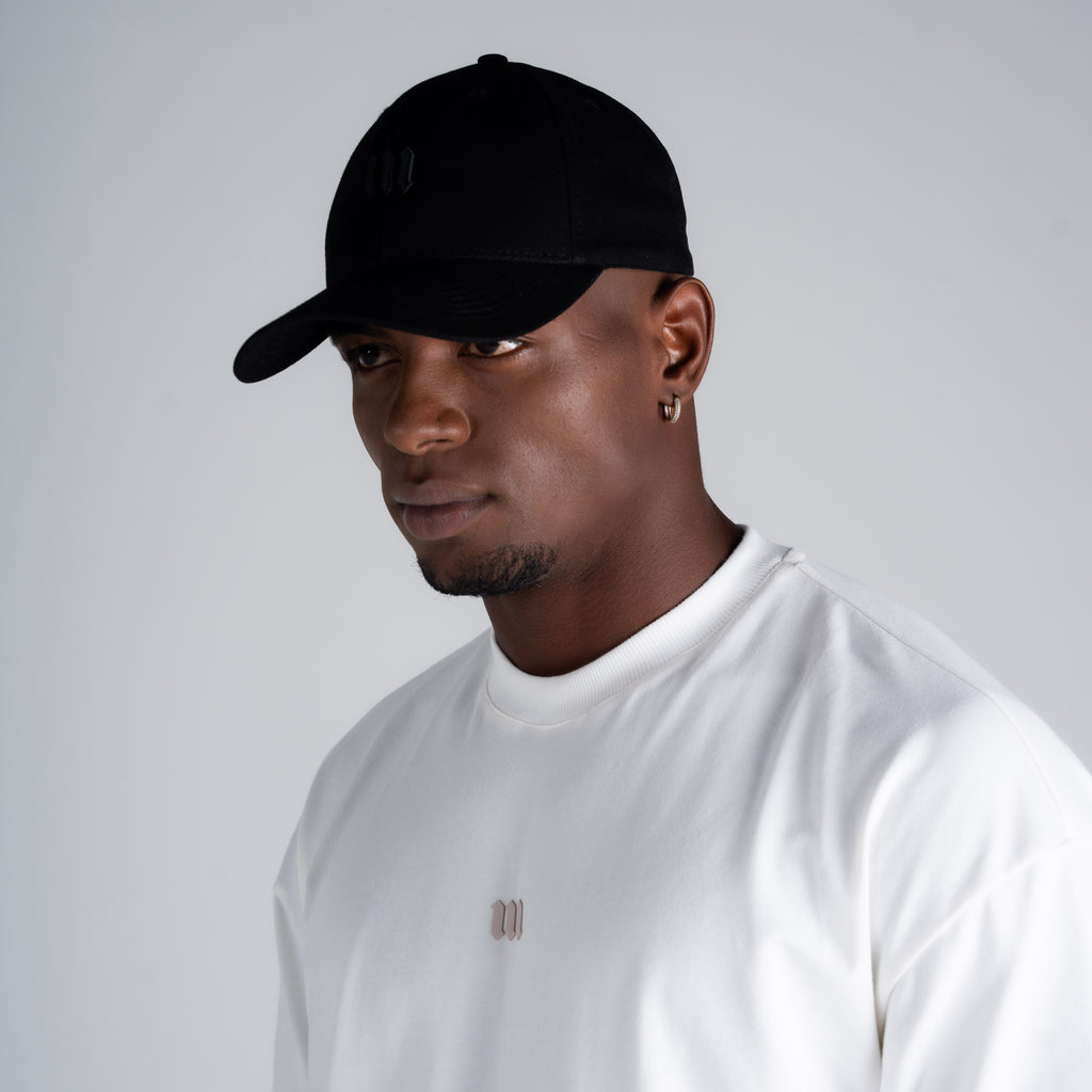 Boné Aba Curva Symbol Preto