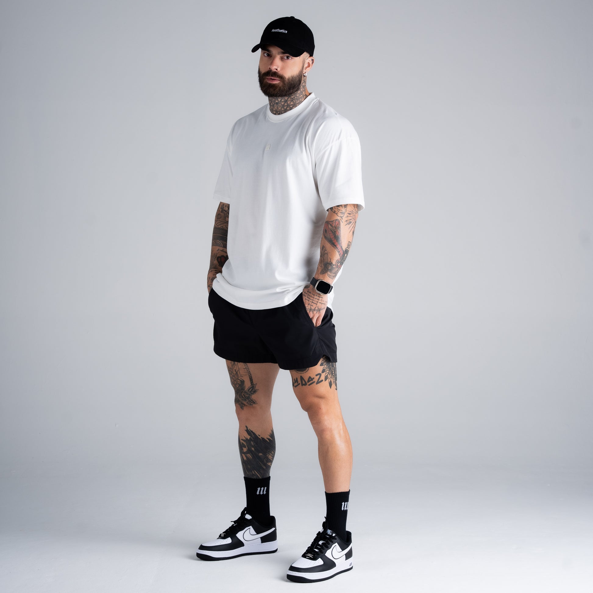 Boné Aba Curva Aesthetics Preto