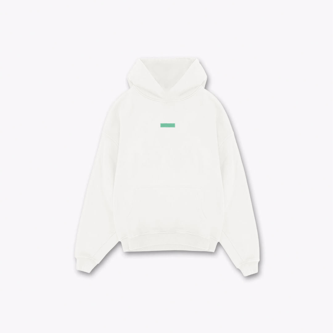 Blusa de Moletom Oversized Mith Aesthetics Off White