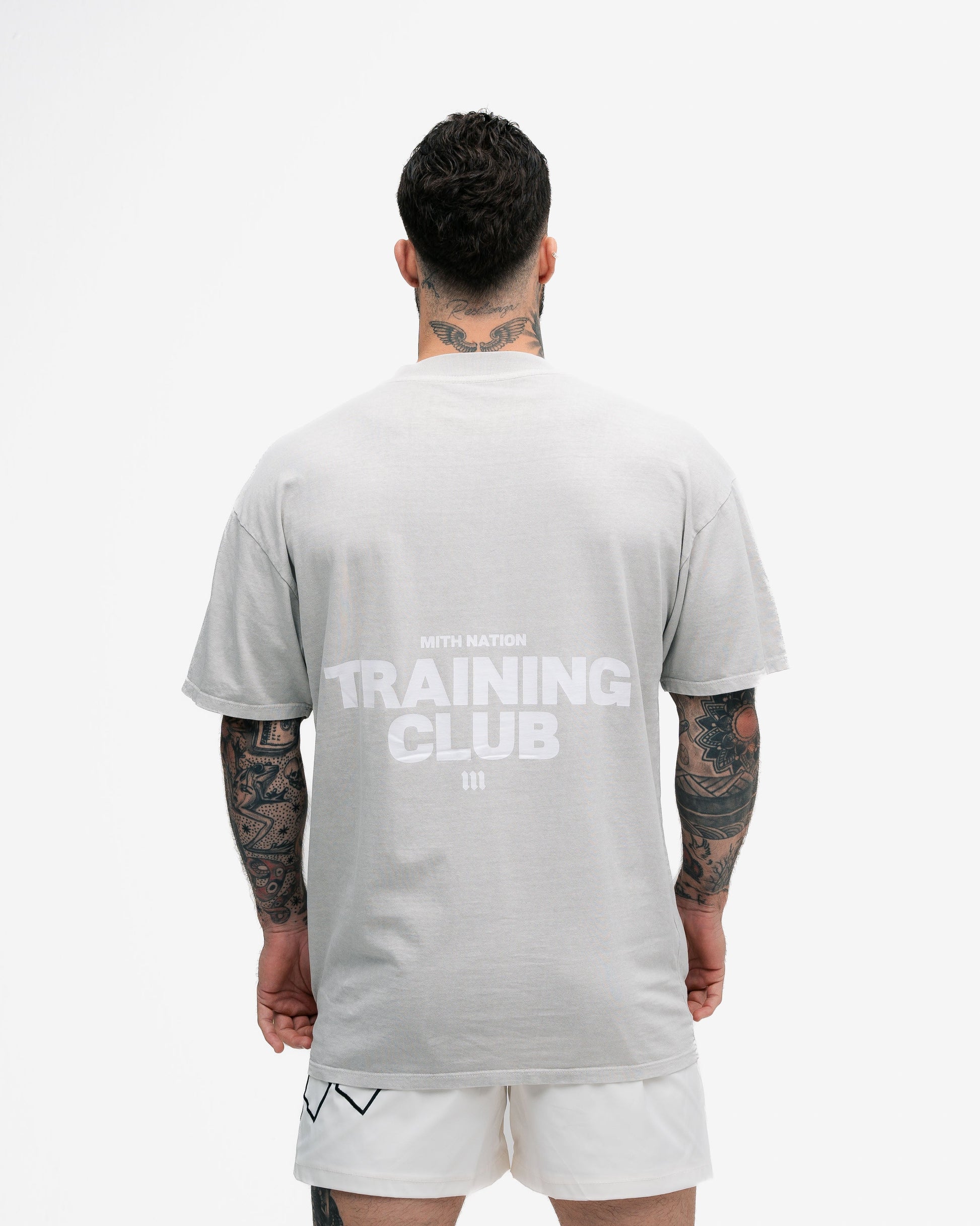 Camiseta Oversized Estonada Mith Nation Bege