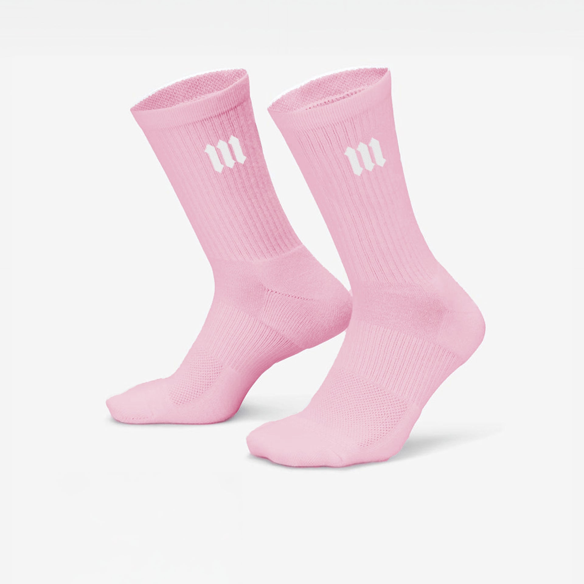 Meia Cano Alto Essential Mith Rosa