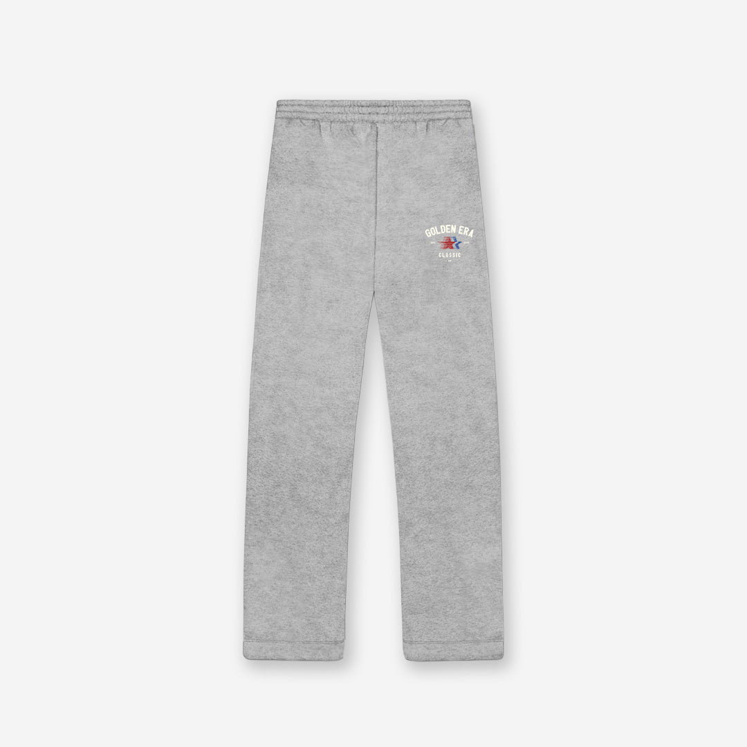 Calça De Moletom Golden Era Classic Cinza Mescla