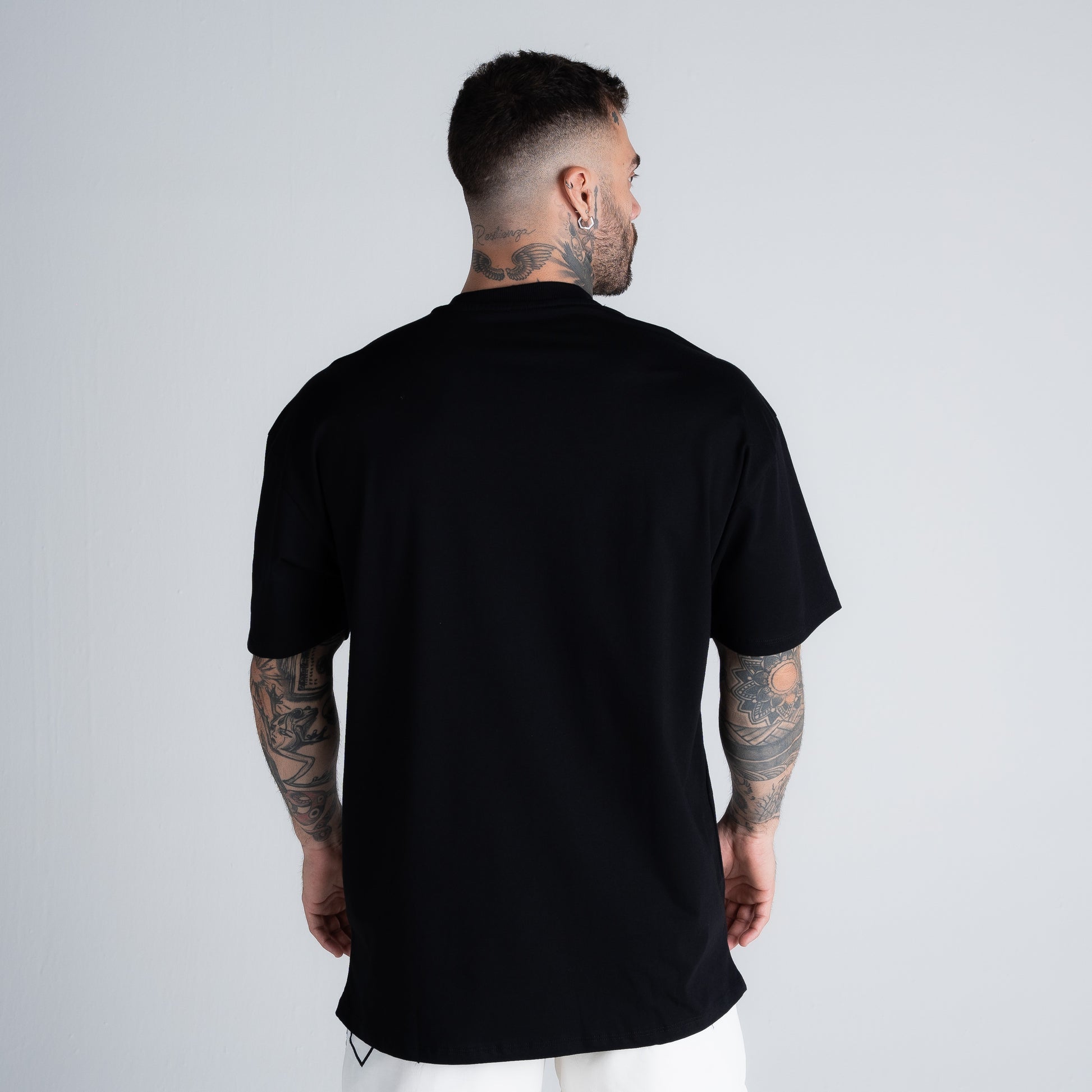 Camiseta Oversized Mith Nation Relief Preto