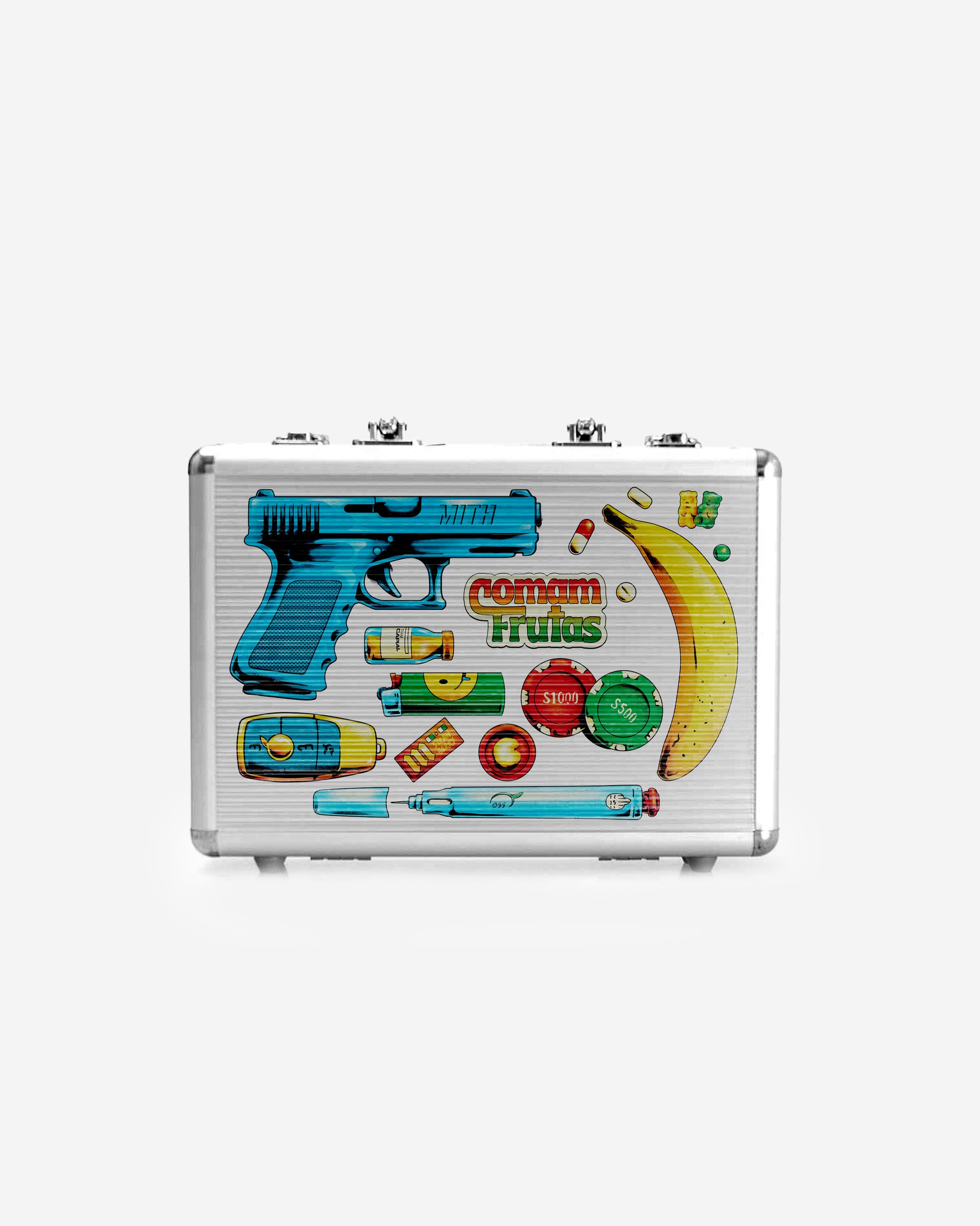 Maleta de Poker Handmade Mith Comam Frutas
