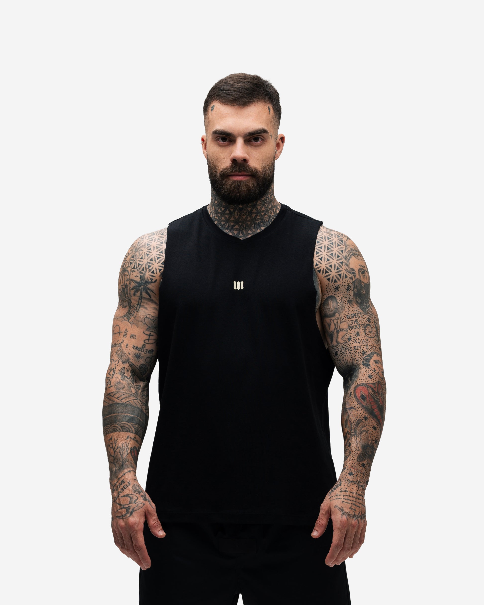 Regata Cut Off Mith Nation White Doodle