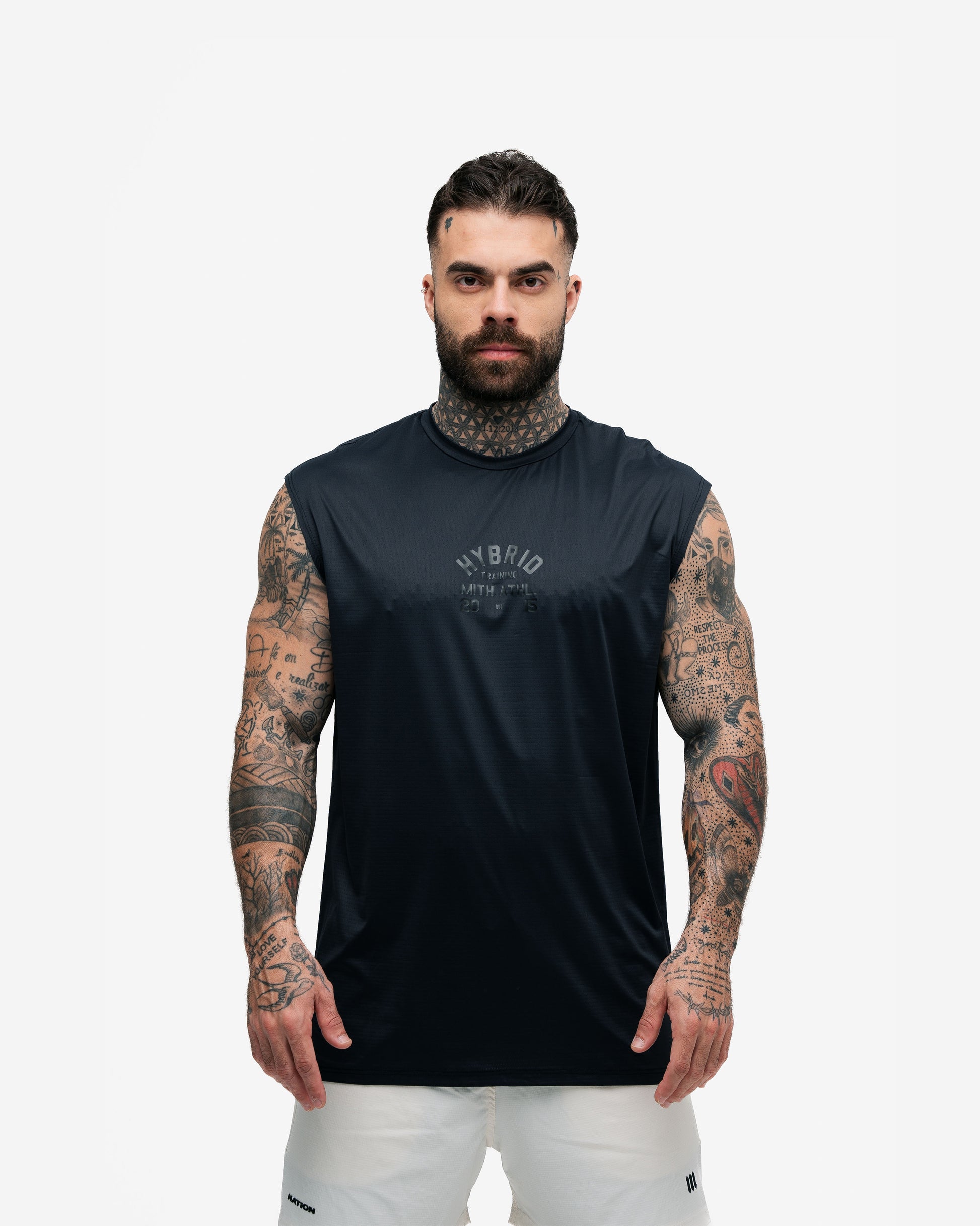 Regata Drop Shoulder Slevelles Mith Athl Basic Preto