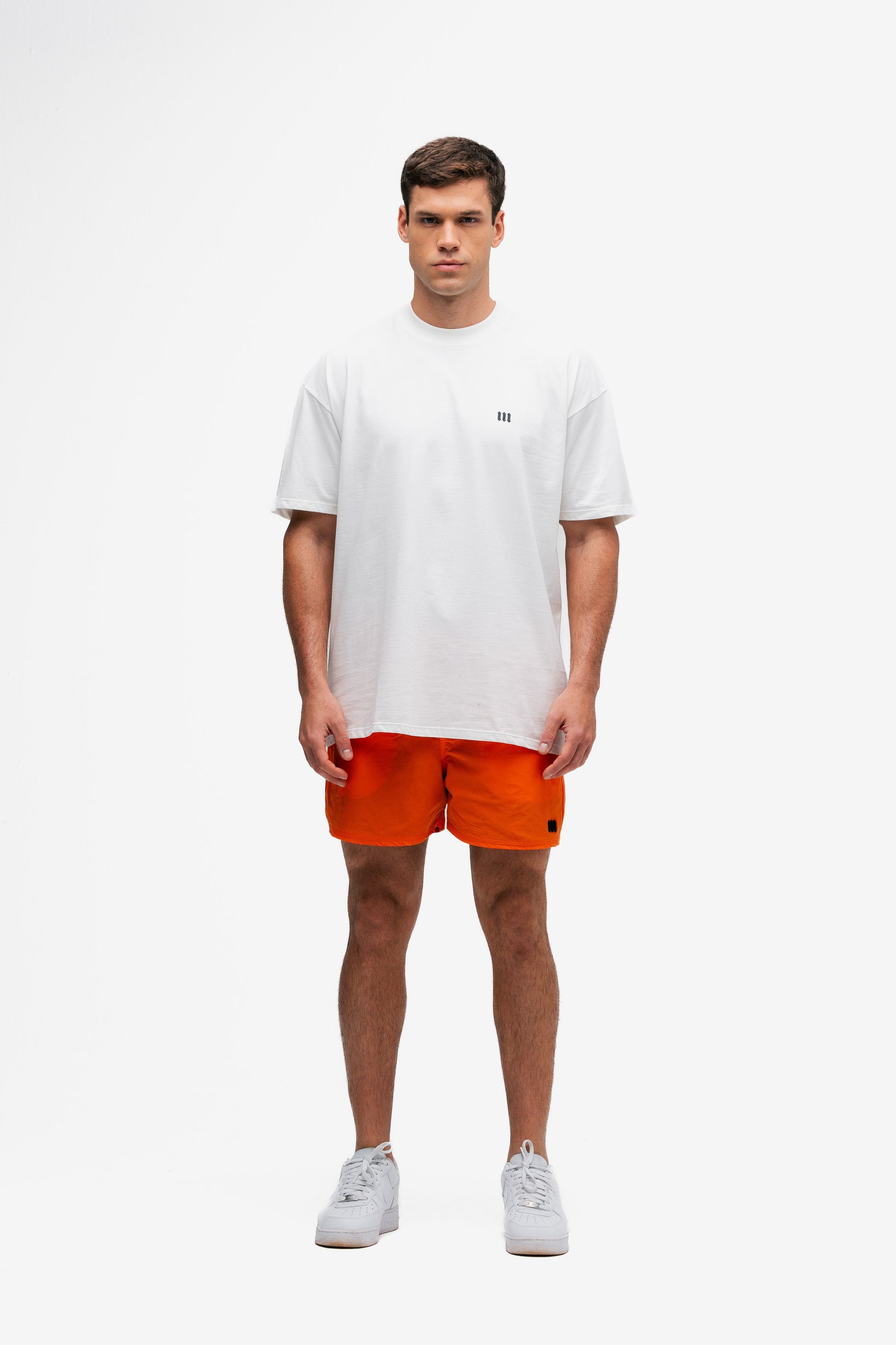 Camiseta Oversized Mith Nation Graphic Doodle Off White