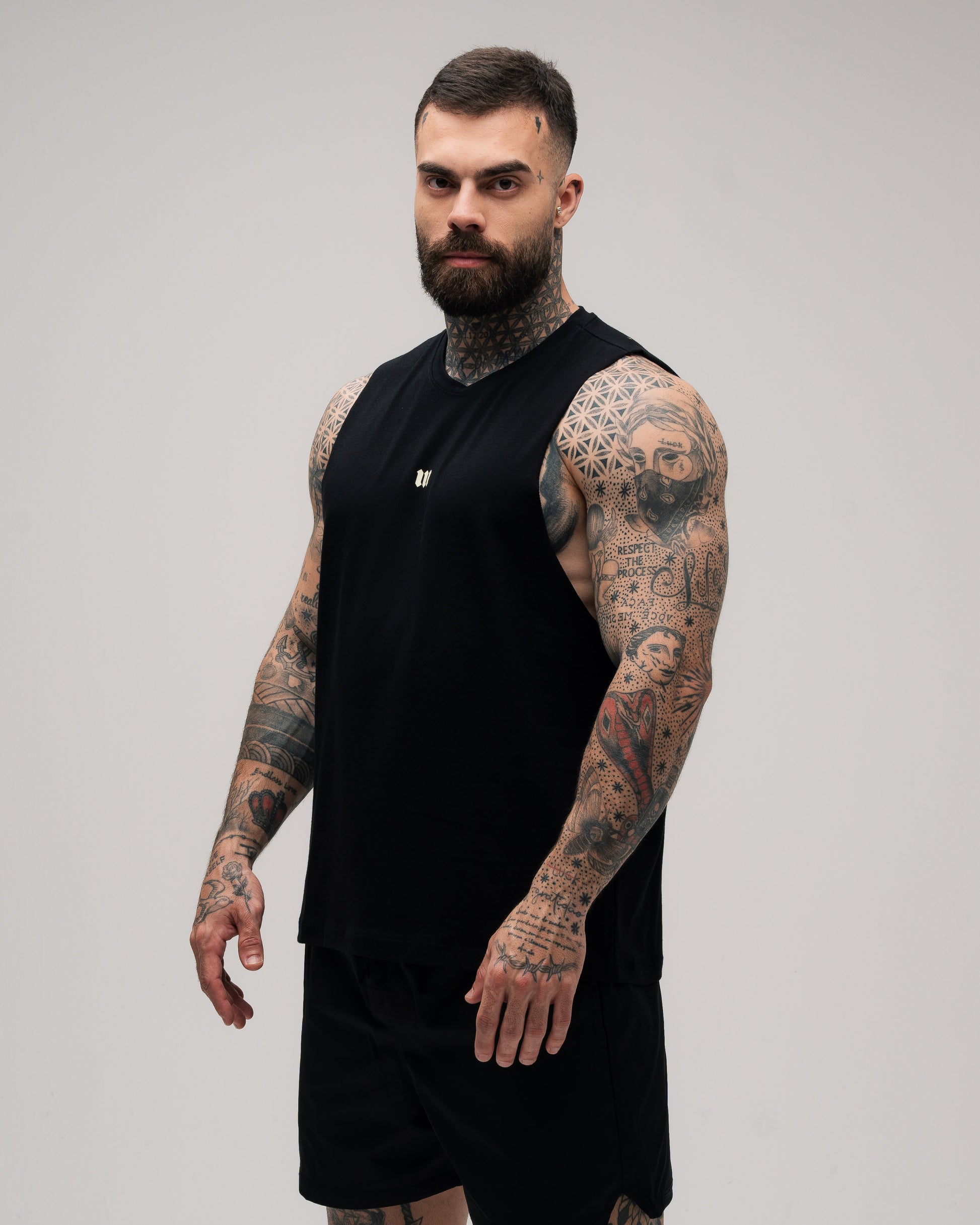 Regata Cut Off Mith Nation White Doodle