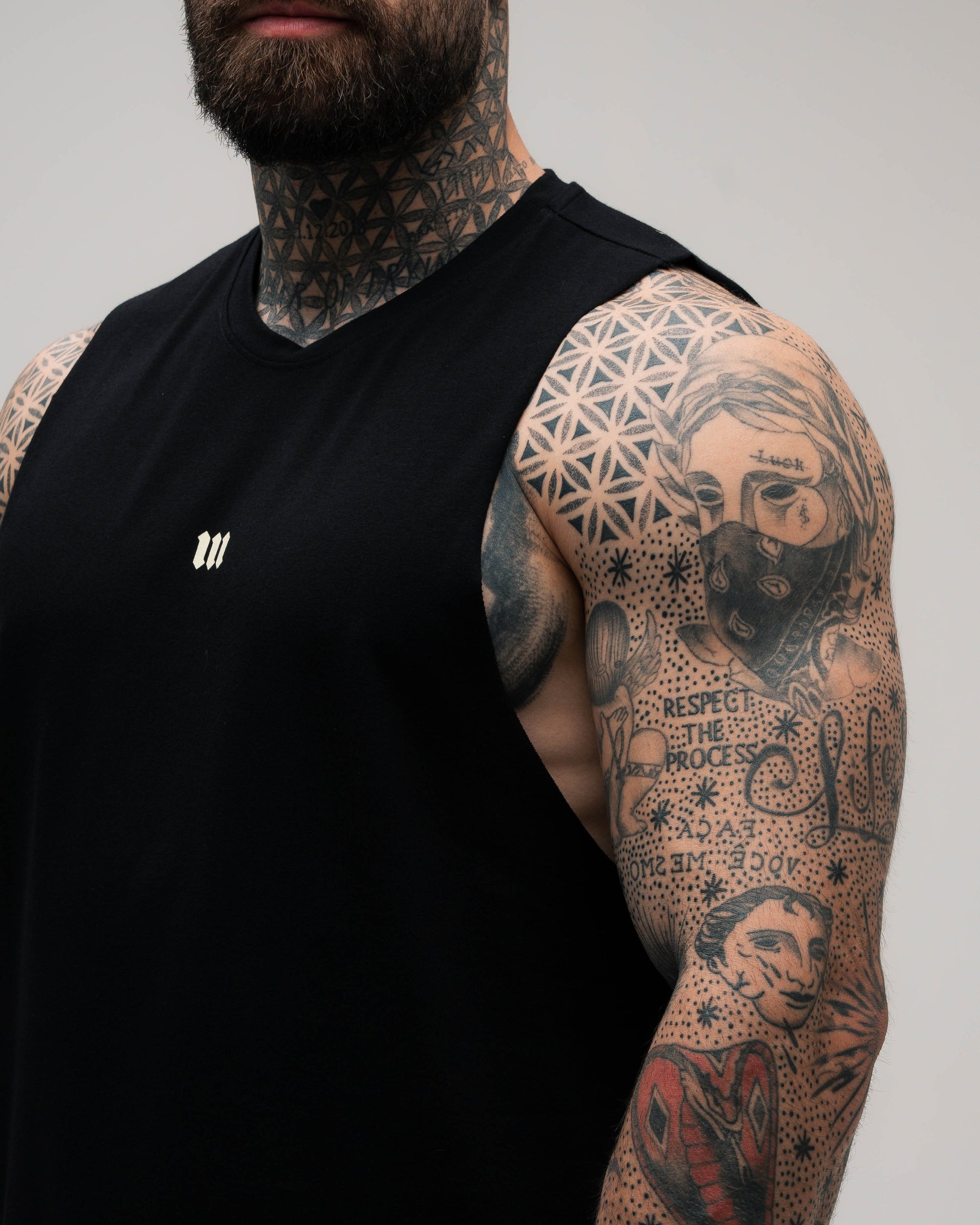 Regata Cut Off Mith Nation White Doodle