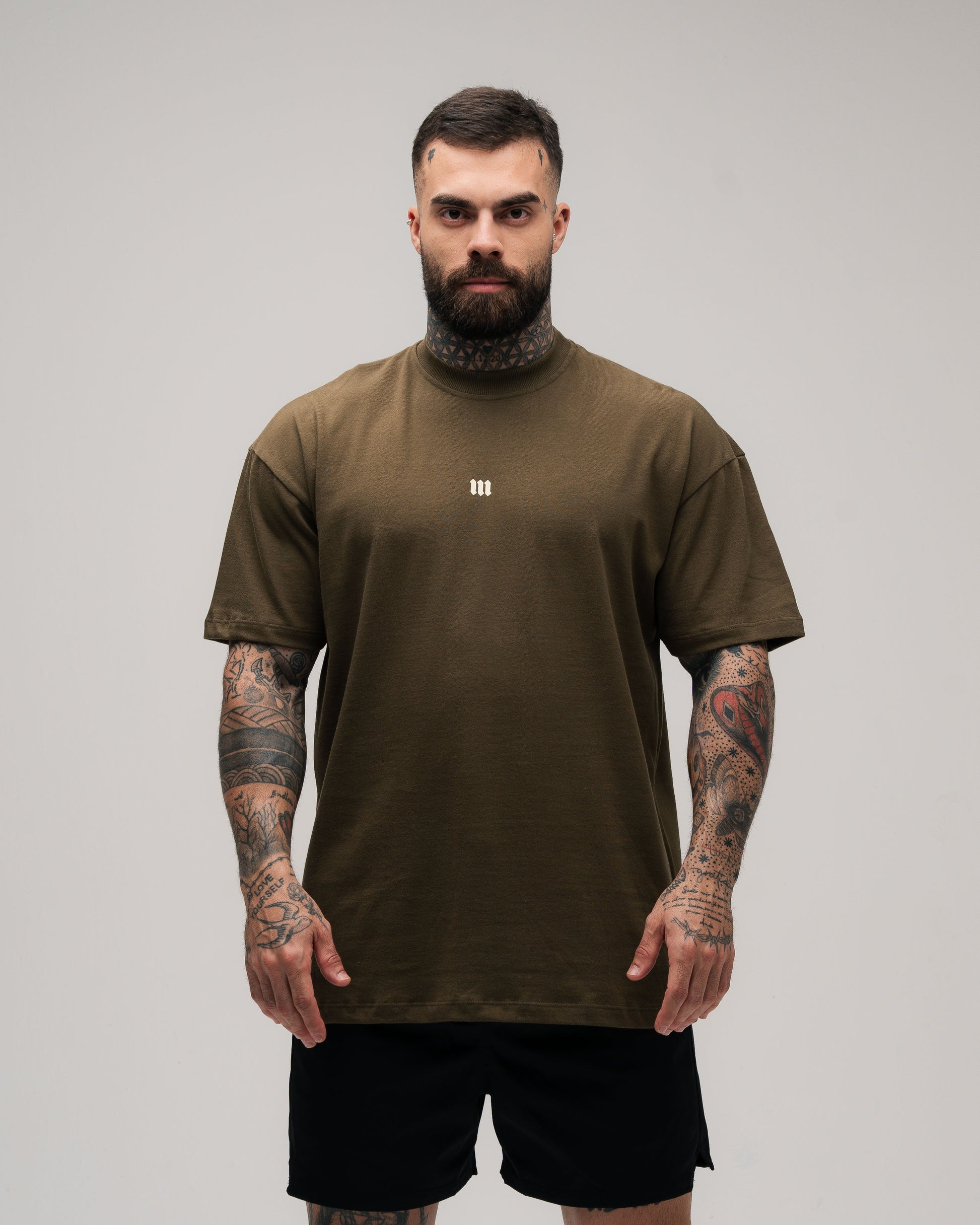 Camiseta Oversized Mith Nation Profile Verde
