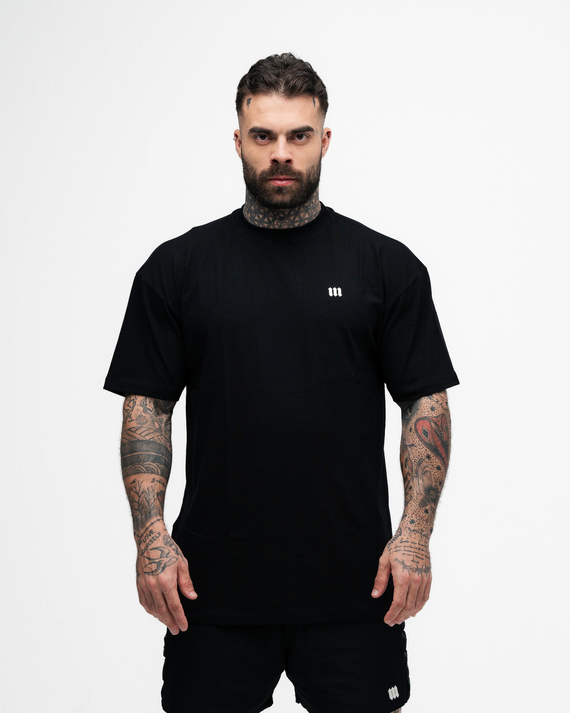 Camiseta Oversized Mith Nation Clipping Preto