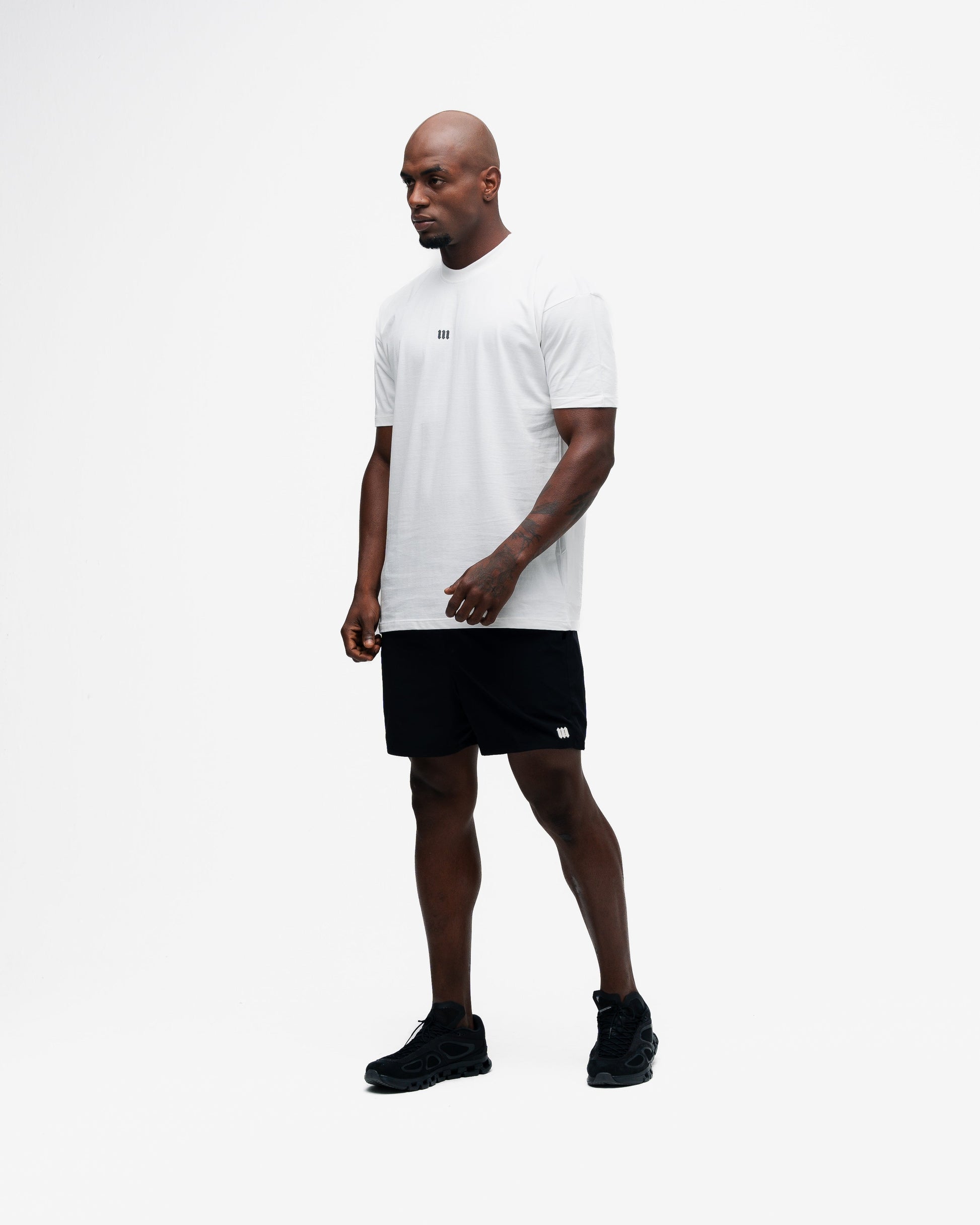 Camiseta Oversized Mith Nation Black Lines Off White