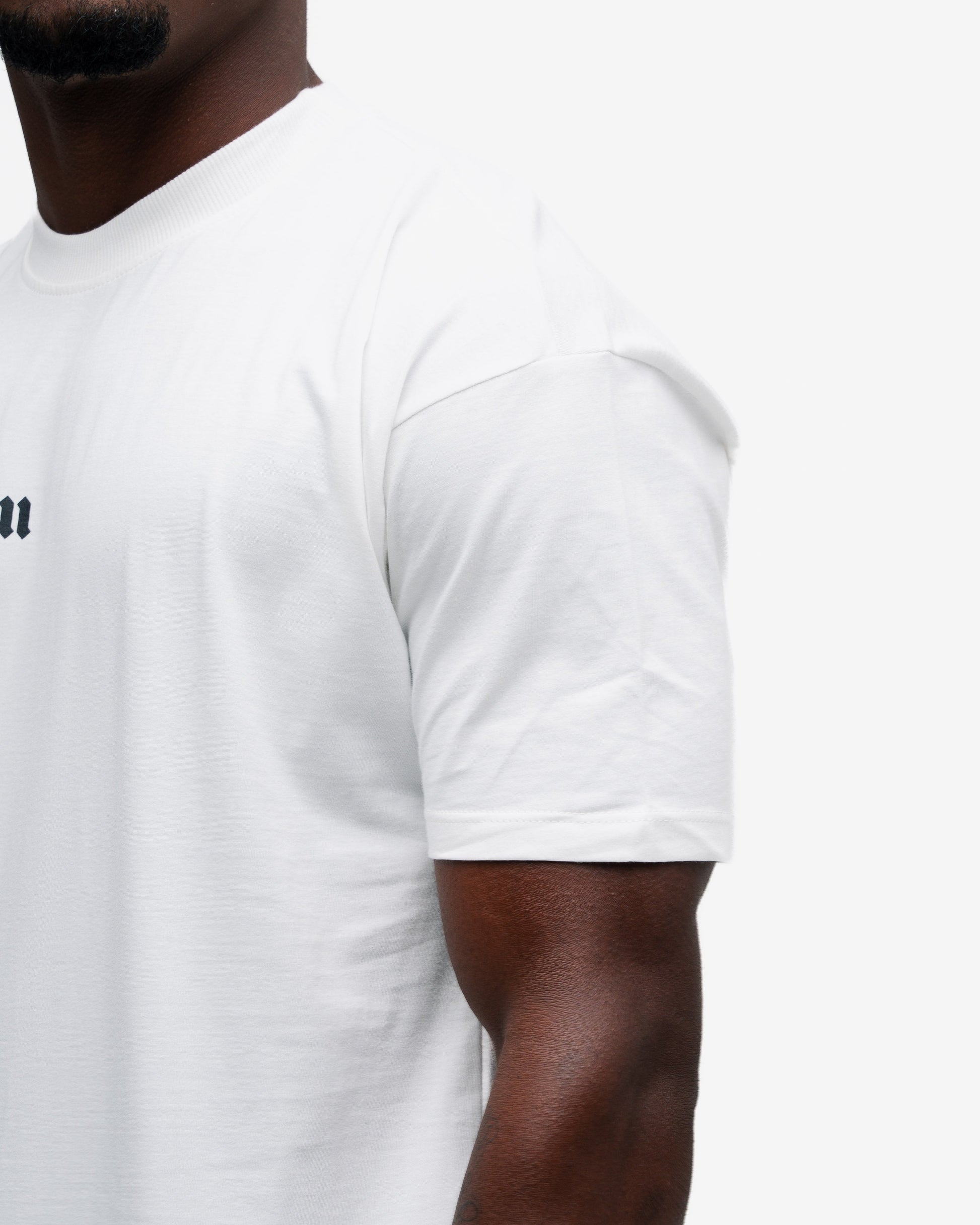 Camiseta Oversized Mith Nation Black Lines Off White