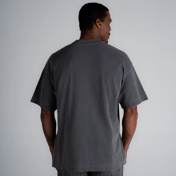 Camiseta Oversized Estonada Muhammad Ali Cinza