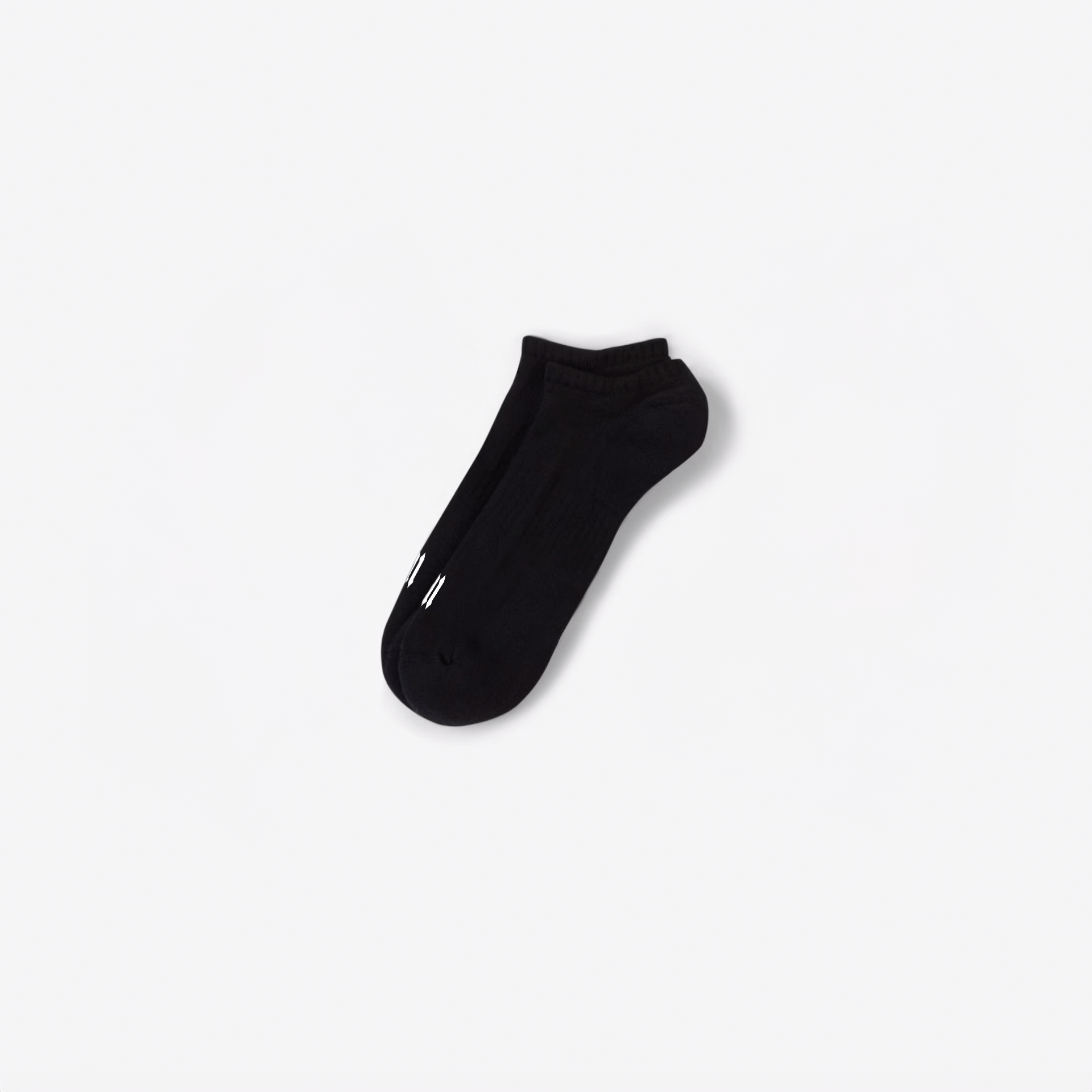 Meia Cano Baixo  Essential Mith Preto