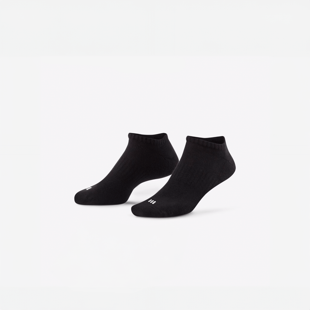 Meia Cano Baixo  Essential Mith Preto