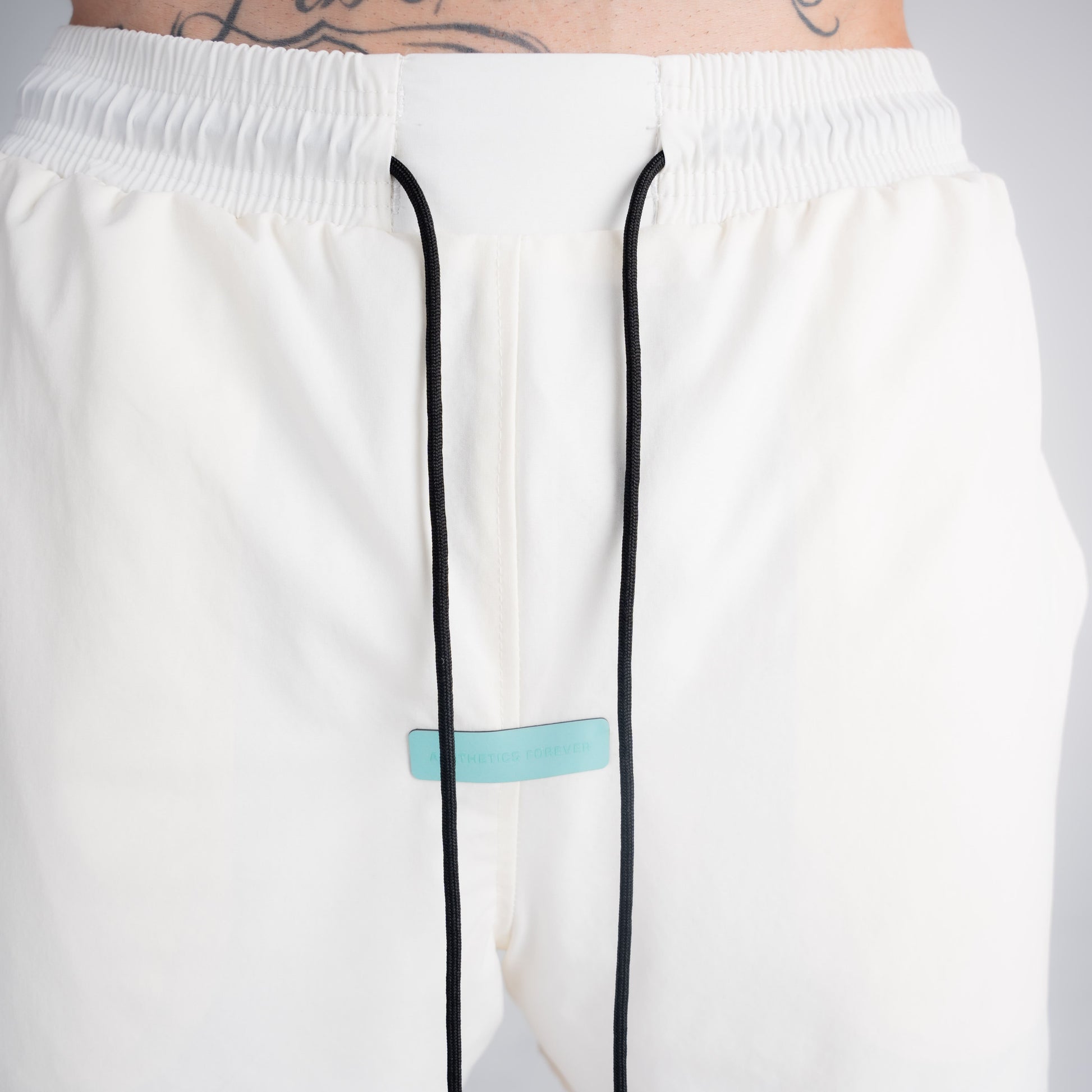 Shorts de Moletom Mith Aesthetics Off White