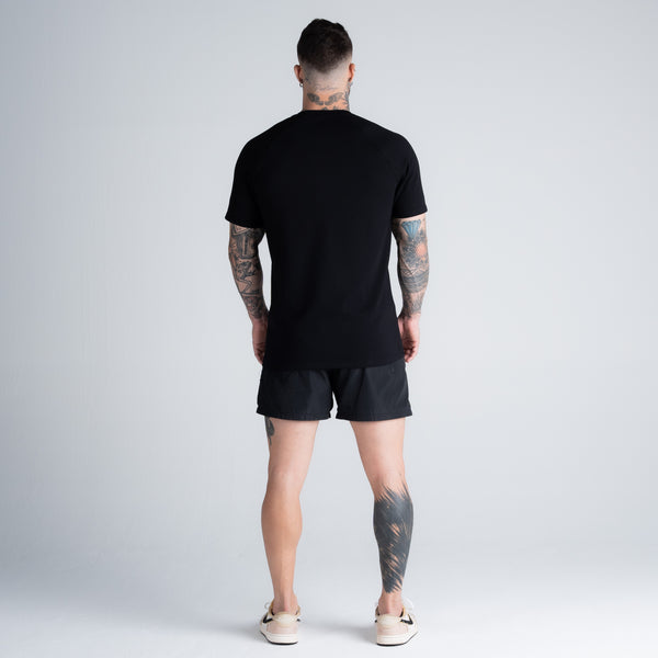 Camiseta Raglan Mith Nation Preto