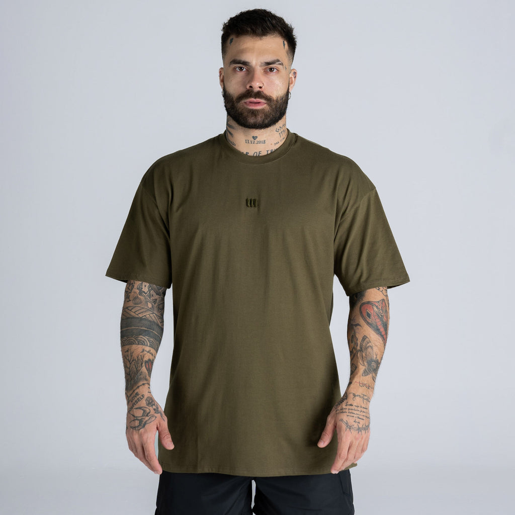 Camiseta Oversized Mith Nation Relief Verde