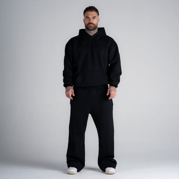 Blusa de Moletom Oversized Cloud Preto