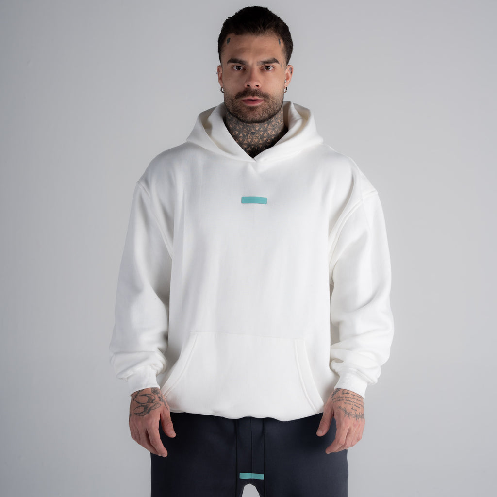 Blusa de Moletom Oversized Mith Aesthetics Off White