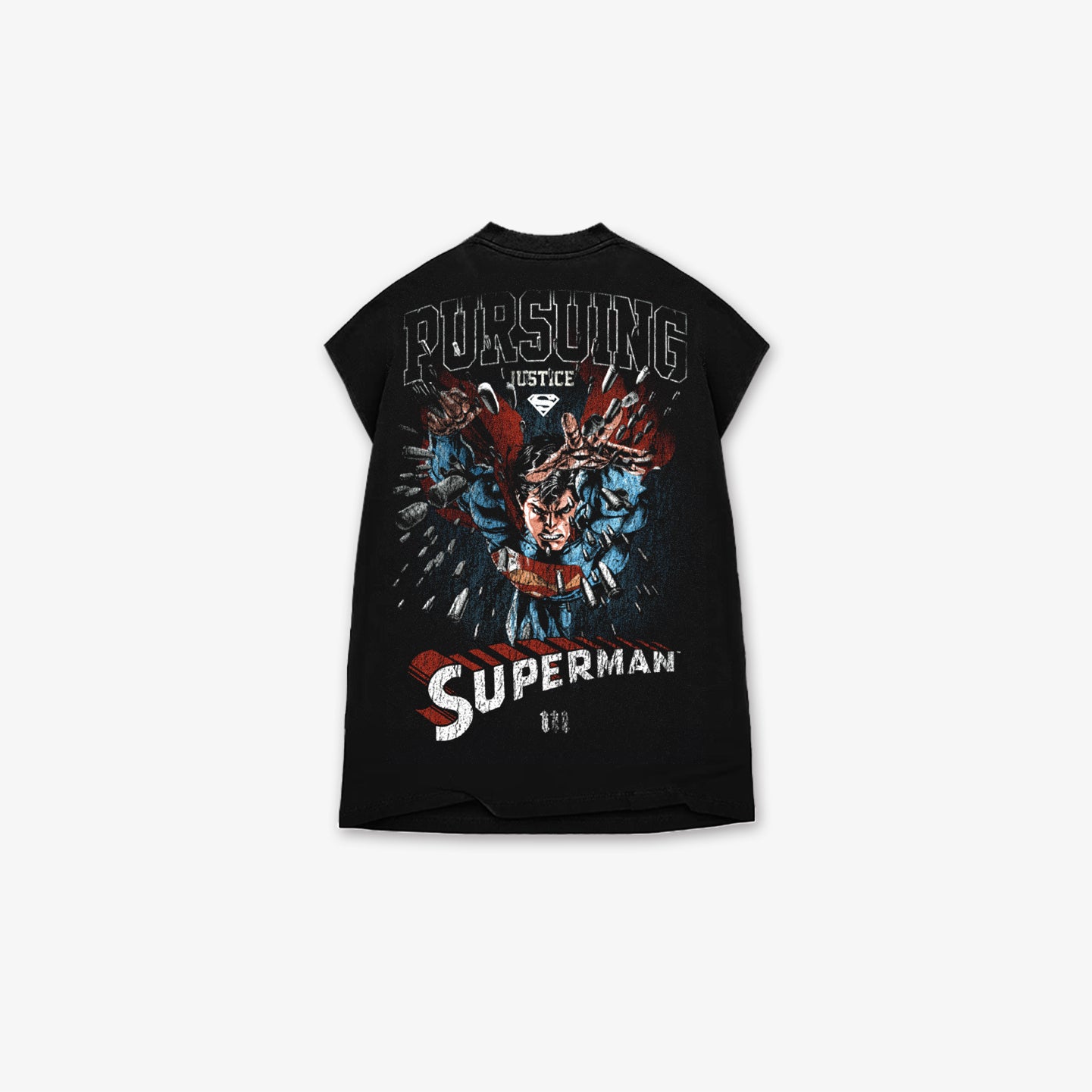 Regata <strong>Box Heavy </strong>Mith X Superman Justice Preto