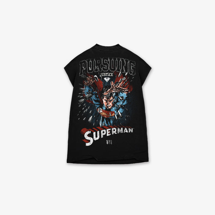 Regata <strong>Box Heavy </strong>Mith X Superman Justice Preto