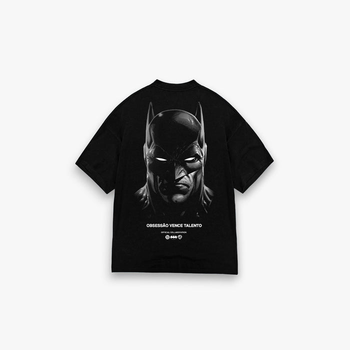 Camiseta <strong>Oversized Treino</strong> Preta Mith Obsessão Vence Talento