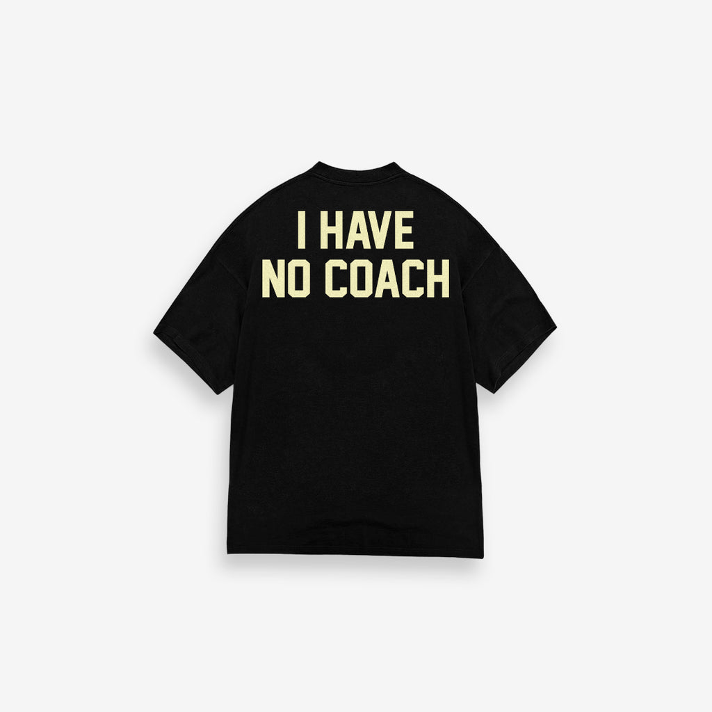 Camiseta Oversized Mith I Have No Coach Preto