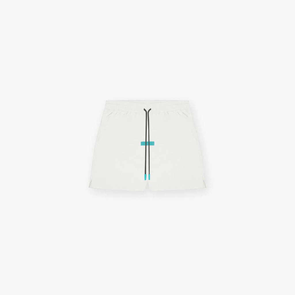 Shorts de Tactel Mith Aesthetics Off White