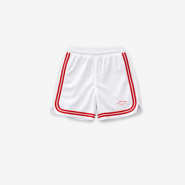 Shorts Curto de Tactel Classic Branco Lord's Gym