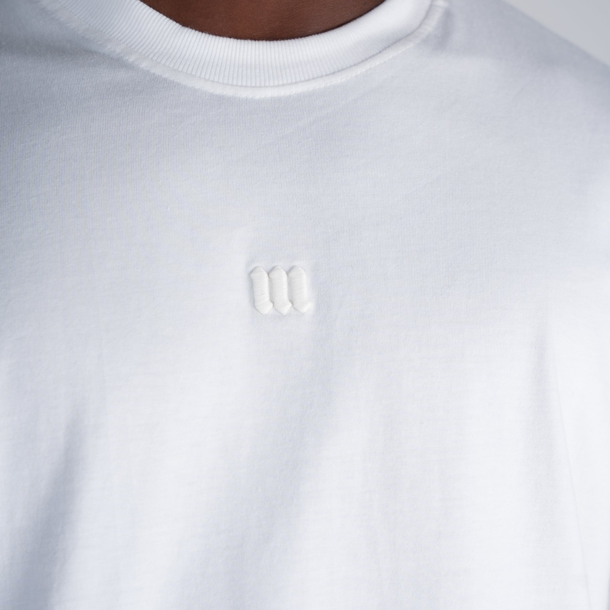 Camiseta Oversized Mith Nation Relief Off White