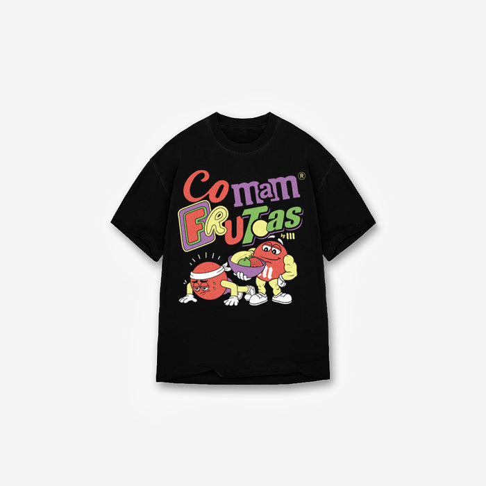 Camiseta <strong>Oversized Treino</strong> Preta Mith MMs