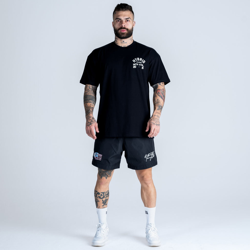 Camiseta Oversized Mith Athl Hybrid 2015 Preto