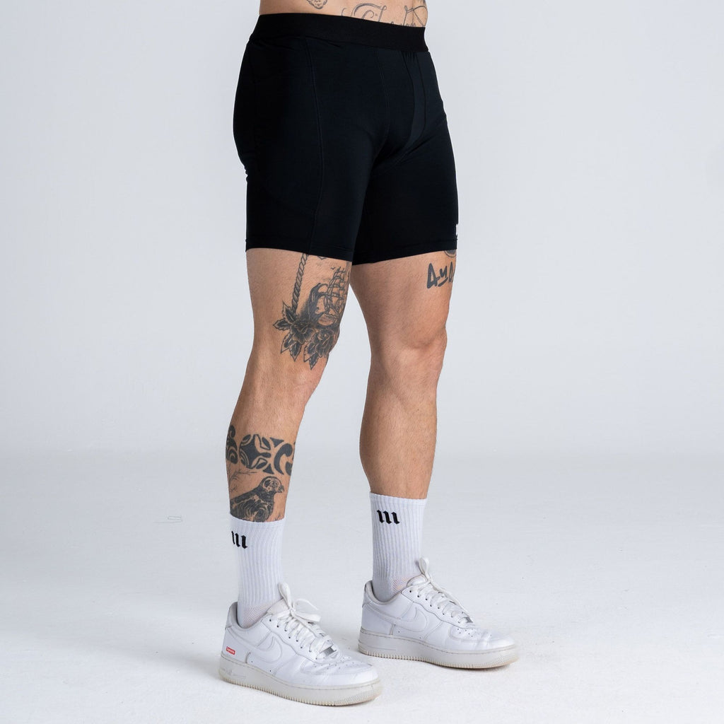 Shorts Legging Compressão Mith Nation Pro Preto