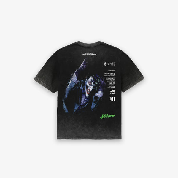 Camiseta <strong>Oversized Estonada Premium</strong> Mith X Joker Preto