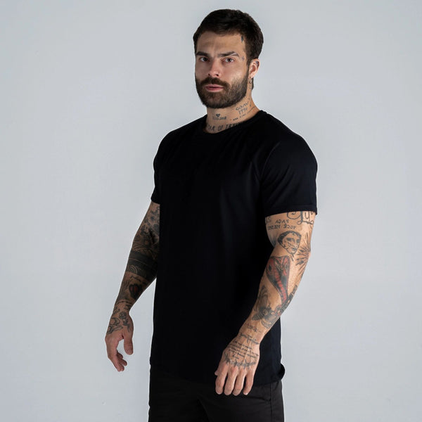 Camiseta Raglan Mith Nation Peruvian Preto