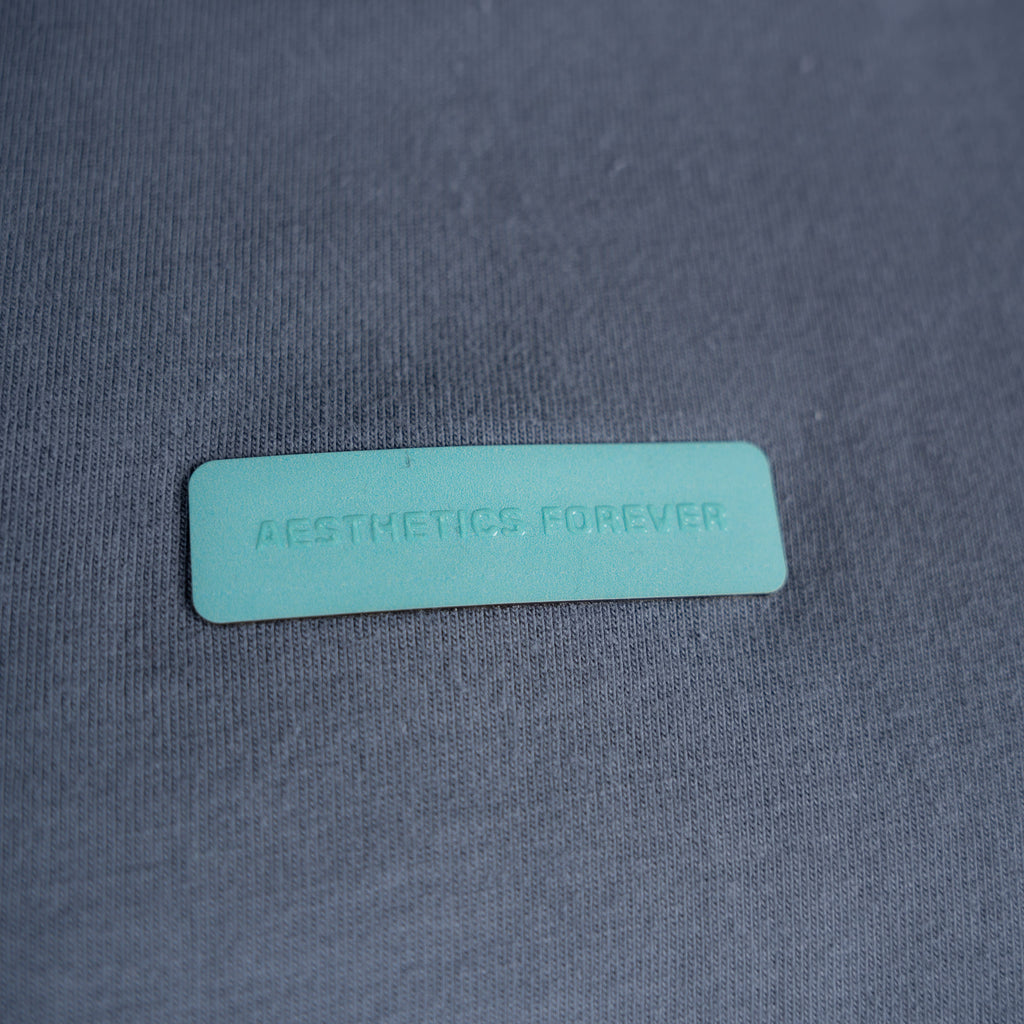 Camiseta Oversized Hazy Mith Aesthetics Cinza