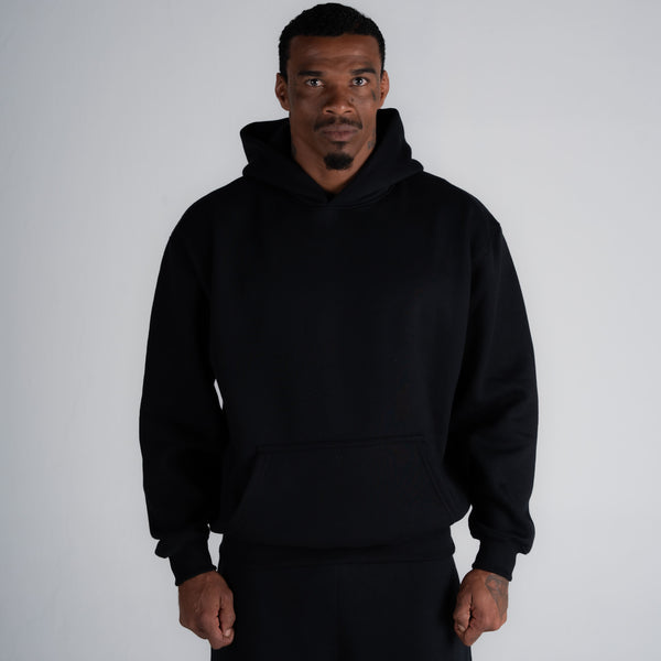 Blusa de Moletom Oversized Cloud Preto