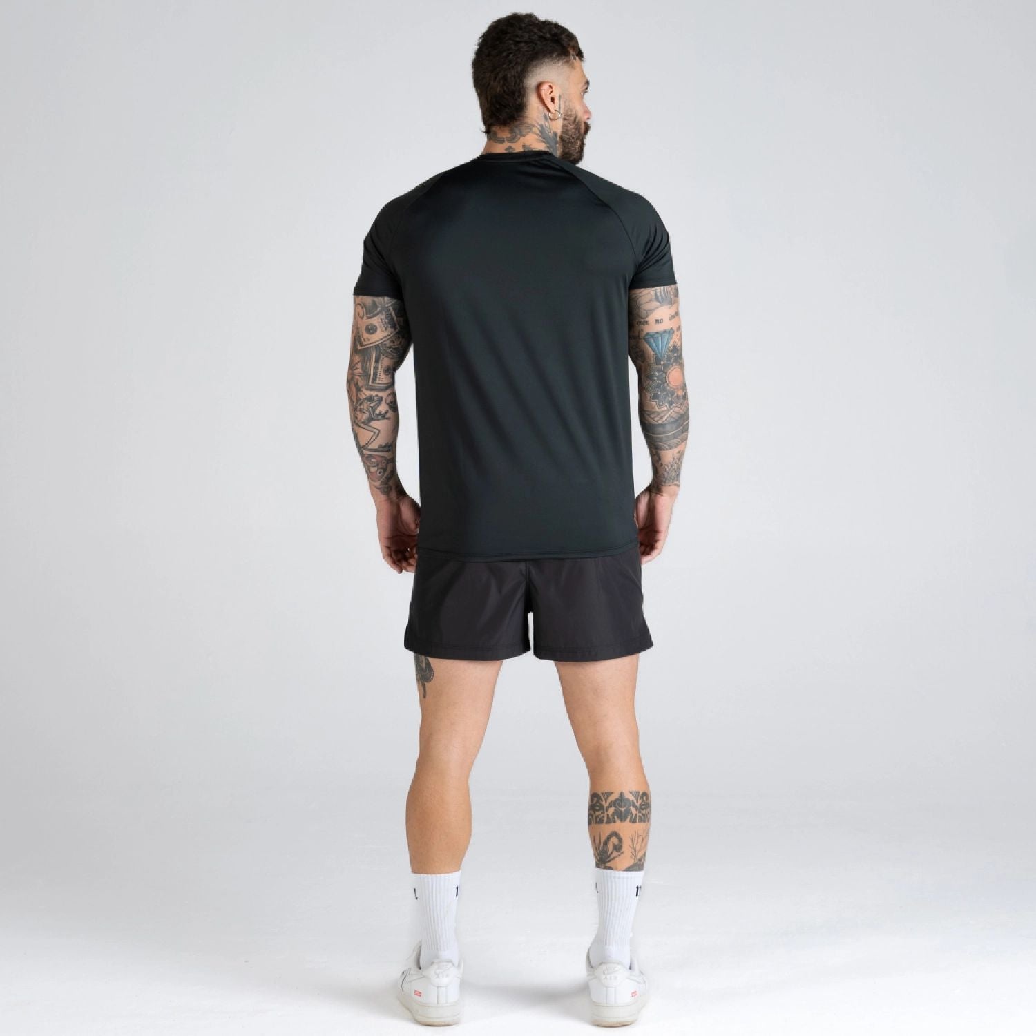 Camiseta Raglan Mith Nation Pro Preto