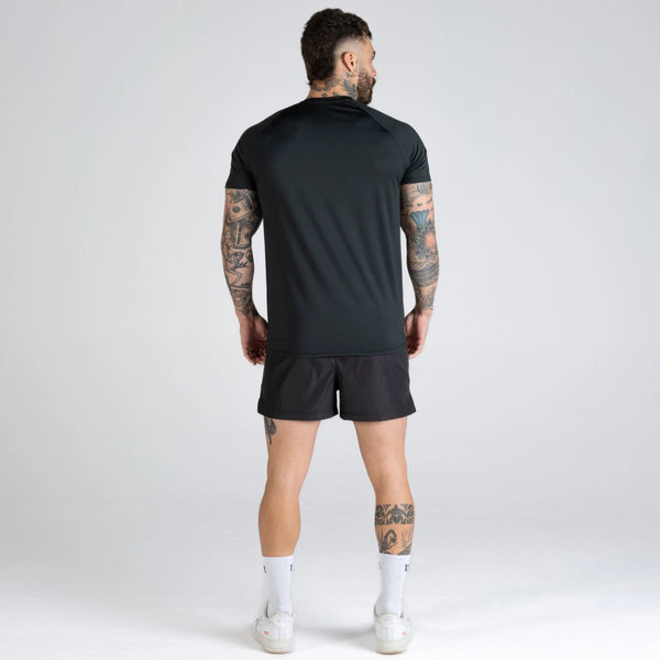 Camiseta Raglan Mith Nation Pro Preto