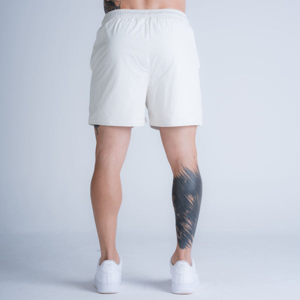 Shorts Curto de Tactel Mith Nation Off White