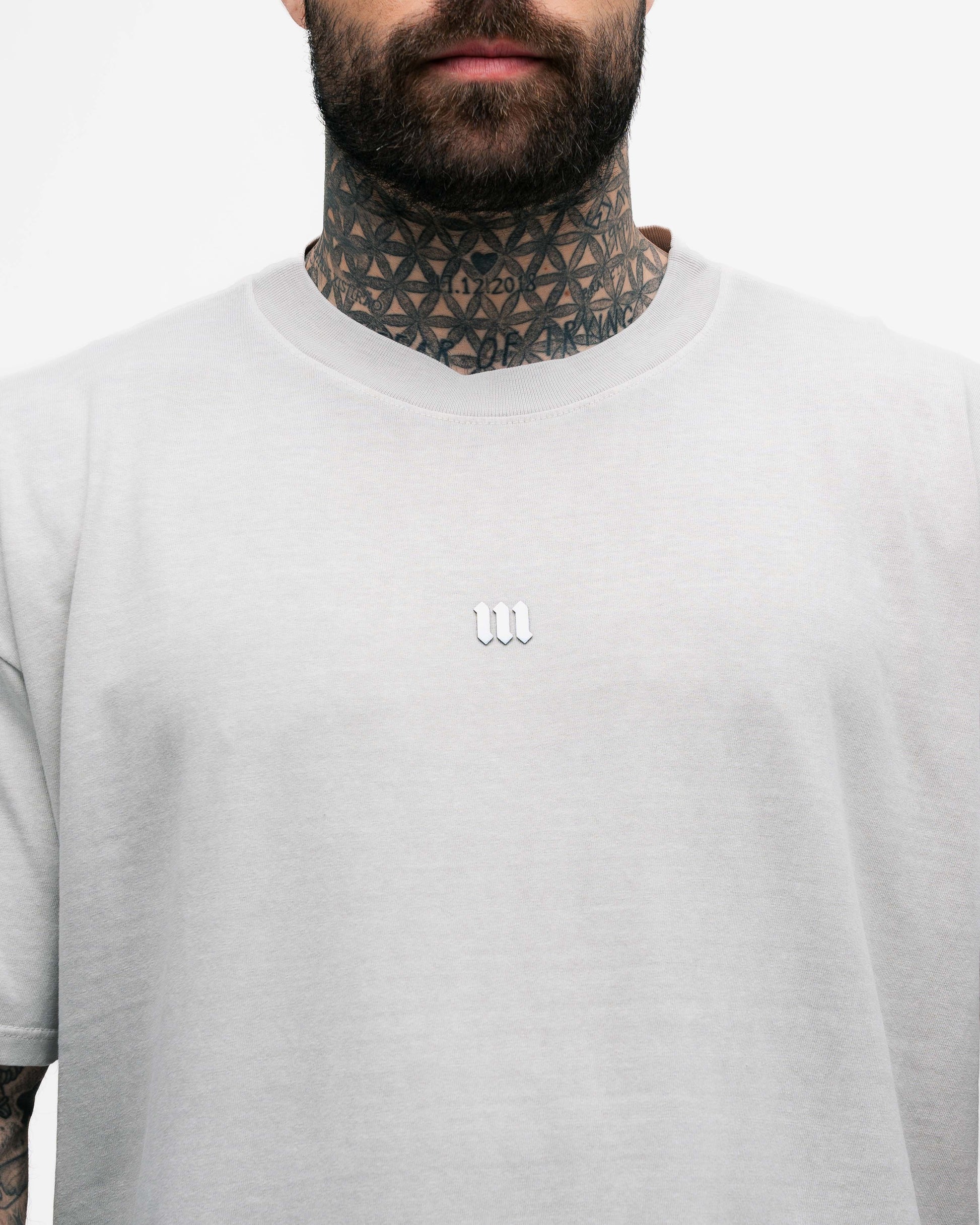 Camiseta Oversized Estonada Mith Nation Bege