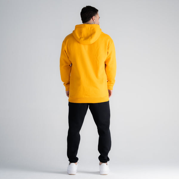 Blusa Moletom Oversized com Capuz Mith Nation Amarelo