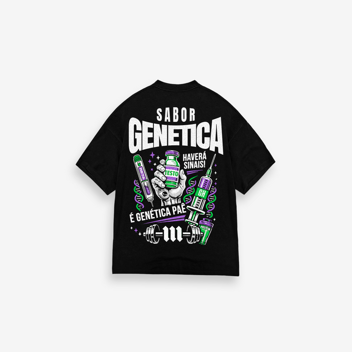 Camiseta Oversized Treino Sabor Genetica