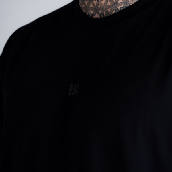 Camiseta Oversized Mith Nation Essentials Preto