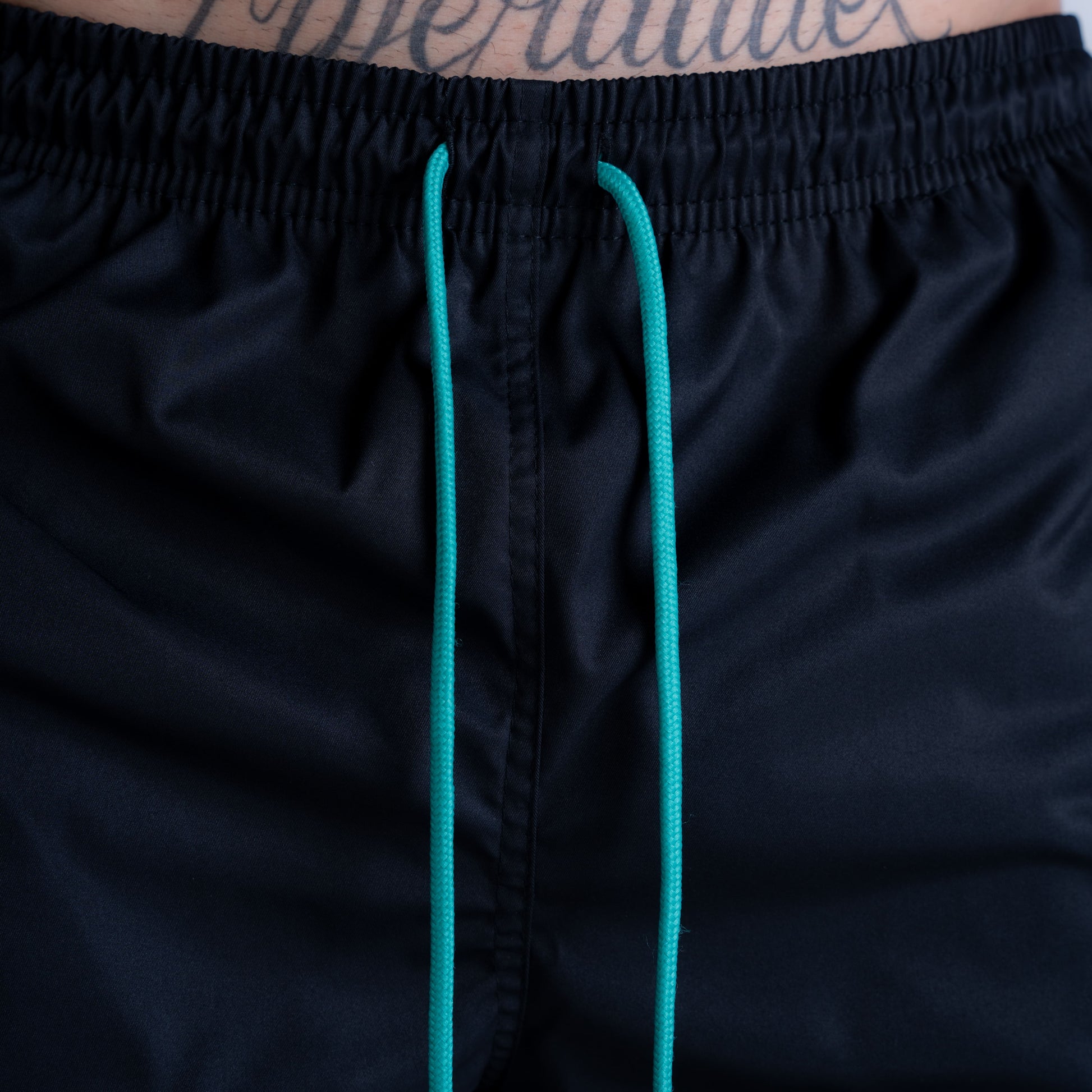 Shorts de Tactel Mith Nation Royal Preto