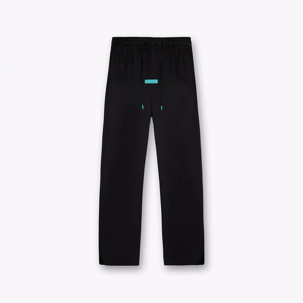 Calça de Moletom Oversized Reta Mith Aesthetics Preto