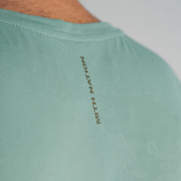 Regata Drop Shoulder Slevelles Jacquard Mith Nation Verde